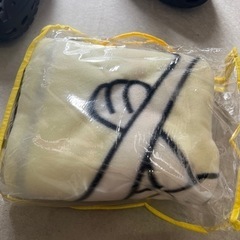 ペット？いぬの絵の毛布
