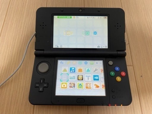 任天堂New3DS ブラック本体+モンハンソフトセット