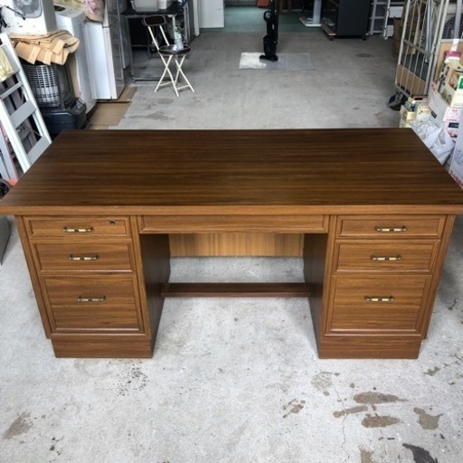 昭和レトロな机　中古品