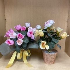 造花　2個セット　お花　植物　の画像