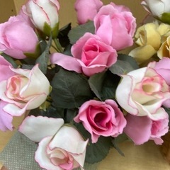 造花　2個セット　お花　植物　の画像