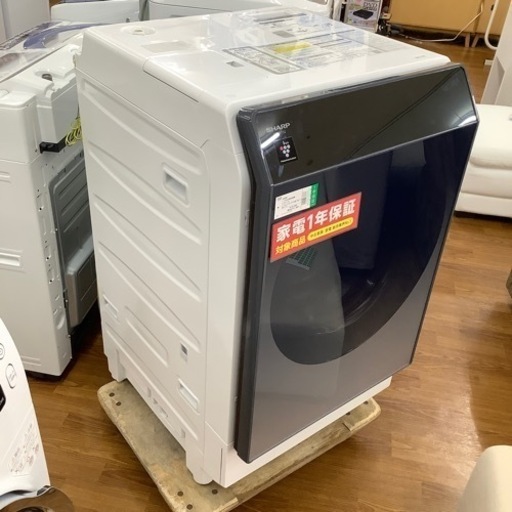 SHARP シャープ ドラム式洗濯乾燥機 ES-W112 2019年製【トレファク 川越店】