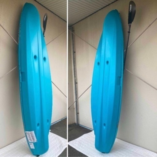 展示品未使用 PELICAN RUSTLER 100X シットオン カヤック パドル付き 2022年製 305cm ペリカン SIT 