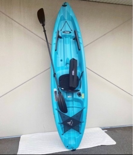 展示品未使用 PELICAN RUSTLER 100X シットオン カヤック パドル付き 2022年製 305cm ペリカン SIT ON KAYAK KV10 コストコ