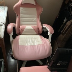 ☆お値下げ中☆☆ピンクのデスクチェア-姫系ゲーミングチェア☆☆☆の画像