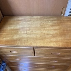 箪笥　チェスト　無垢材　パインの画像