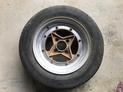 【他サイトにて売り切れ】【当時物】リバーサイドホイール 14インチ 1本