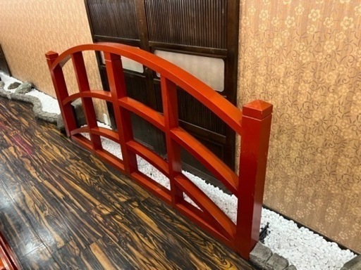 【泡瀬】店内装飾　橋のオブジェ1個3,000円