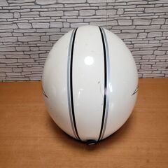 バイク セミジェット ヘルメット シールド フリーサイズの画像