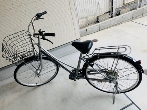 26インチ　ほぼ乗っていない軽い自転車