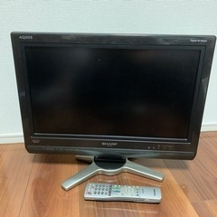 テレビ　SHARP AQUOS 20インチ