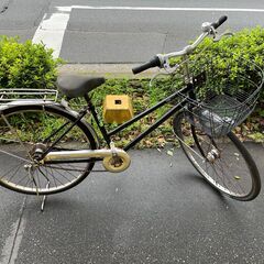 【リサイクルショップどりーむ鹿大前店】No.330　自転車　execity　26インチ　5段油圧ギア付き　14398SA 　黒色( *´艸｀)
