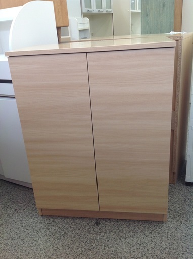 木製　ナチュラル色　シューズボックス【9650044】