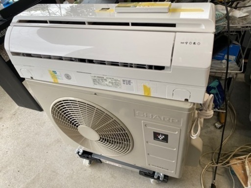 超お薦め品‼️高年式‼️分解洗浄済み‼️ シャープルームエアコン4.0kW14-16畳用 2021年100V IL型