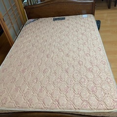 「受付終了しました」差し上げます　ダブルベッド