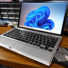 ノートパソコン SONY VAIO Windows11 CPU i5-540M メモリ8GB