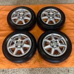 ?バリ山サマータイヤ 155/65R13 アルミセット