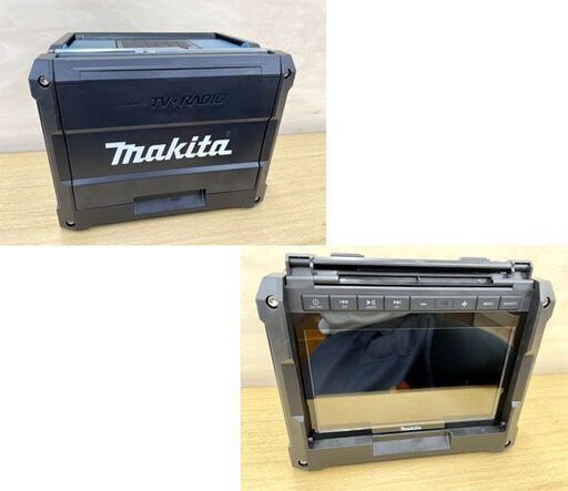 美品 makita 防災用コンボキット 18V CK1012 テレビ ライト バッテリ 充電器 バッグセット マキタ アウトドア レジ