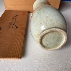 値下げ　虎睦窯　花瓶の画像