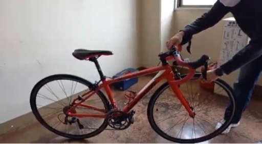 初心者向け　ロードバイク/ バッグ・スマホケース・鍵付き