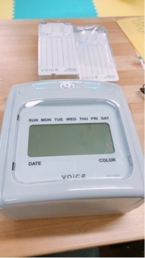 VOICE タイムレコーダー　VT-1000 中古品