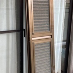 ［決まりました］玄関用ルーバー網戸