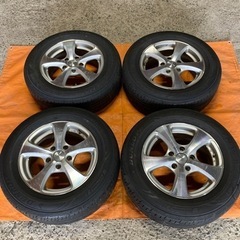 🌈205/65R15 バリ山サマータイヤ、アルミセット