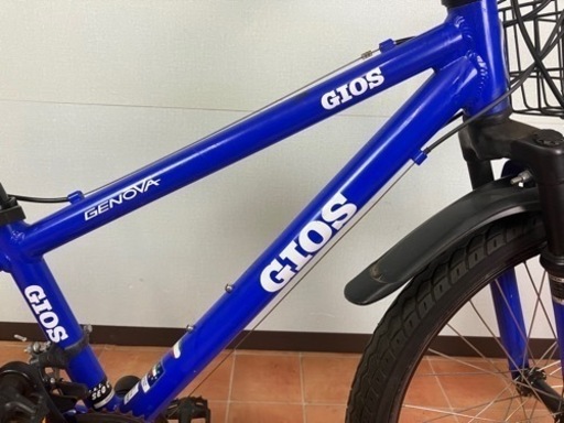 C02 GIOS シティサイクル 22インチ 6×3段変速 ブルーカラー