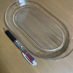 新品ガラス皿の画像
