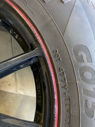 RAYS グラムライツ　57トランセンド　レブリミットエディション17インチ＋ヨコハマジオランダー