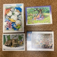 ジグソーパズル4点まとめ売りの画像