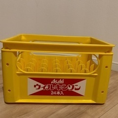 【無料】瓶ビールケース(コンテナ)お譲りいたします