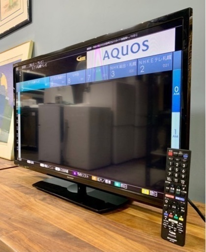 AQUOS - 18年 SHARP AQUOS シャープ　アクオス　32型　lc-32s5 美品 お引取り限定 美品 18年製 SHARP AQUOS シャープ 32V型液晶テレビ