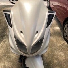 バイク　5連マジェスティ250cc      フルフェイス＋リア...