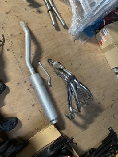 ゼファーχ ゼファー400 マフラー　スリップオン