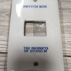 スタジオエム studio m' 陶器 スイッチカバー スイッチ...