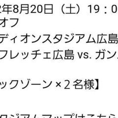 サンフラッチェ広島VSガンバ大阪　試合の画像