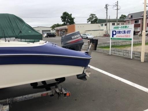 【値下げ！】プレジャーボート　ヤマハ 18フィート　トレーラー付き（船検•車検あり）
