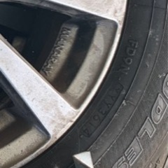 スタットレスタイヤ　ホイル付き　195/65R15 91Qの画像
