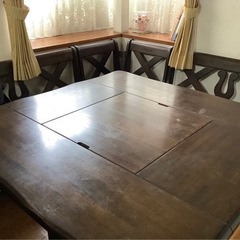 カリモク家具　ダイニングテーブルセット