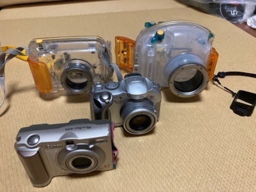canon デジカメ　powershot 2台　稼働品