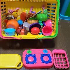 子供玩具・キッチンセットの画像