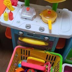 子供玩具・キッチンセットの画像
