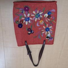 パッチワーク　ハンドメイド　トートバッグ　1点物の画像