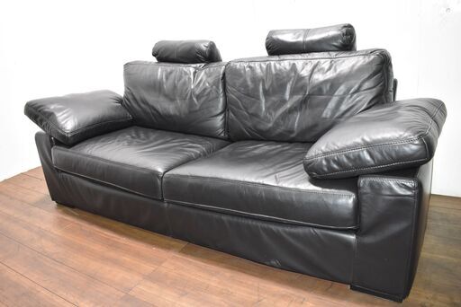 KI-74【新入荷 リサイクル品】ソファベッド 黒