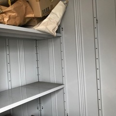 イナバ物置の画像