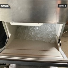 Sanyo sim-s38a 業務用製氷機　40L 中古の画像