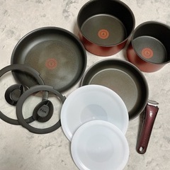 【商談中】今月末まで限定お値下【9点セット】ティファール T-f...