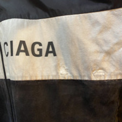 BALENCIAGAデニムトラックジャケット34サイズの画像