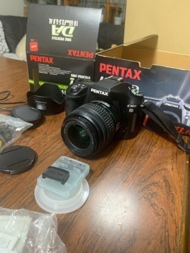 PENTAX デジタル一眼レフカメラ K100D レンズキット 付き